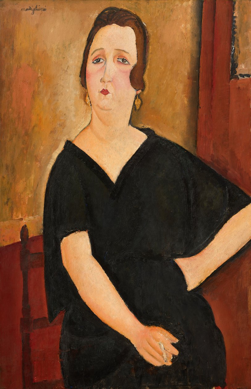 Madame Amédée (Frau mit Zigarette) von Amedeo Modigliani
