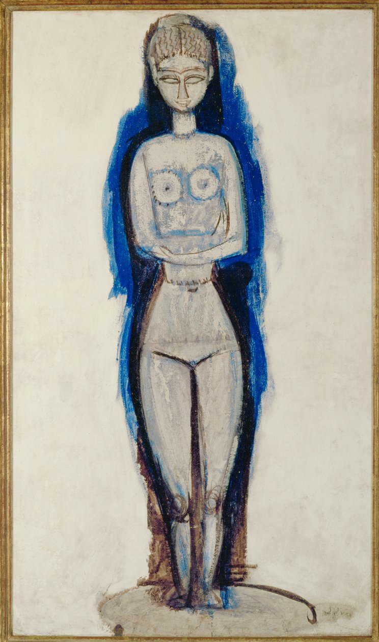 Nu bleu debout von Amedeo Modigliani