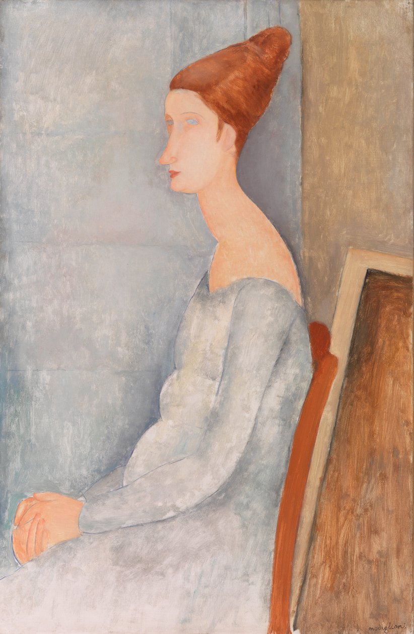 Porträt von Jeanne Hébuterne von Amedeo Modigliani