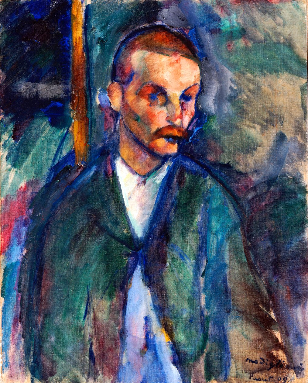 Der Bettler von Livorno, August 1909 von Amedeo Modigliani