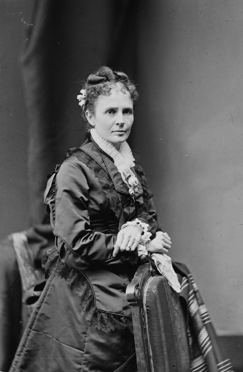 Mrs. James Garfield, 1870-80 von American Photographer