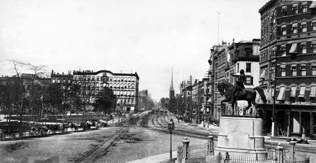 Union Square, New York City, ca. 1870 von American Photographer