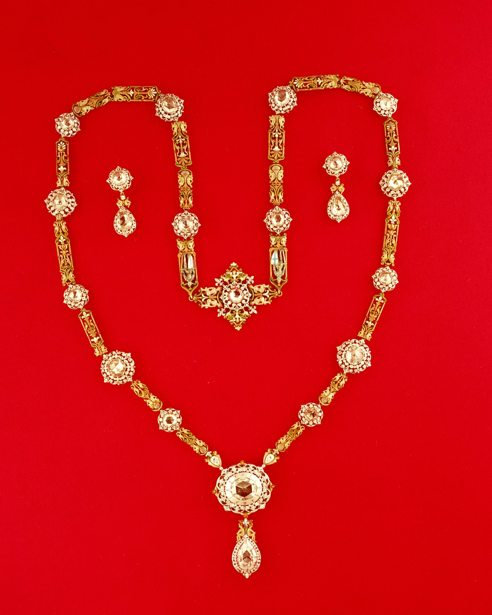Halskette von Tiffany und Co. New York, 1870 von American School
