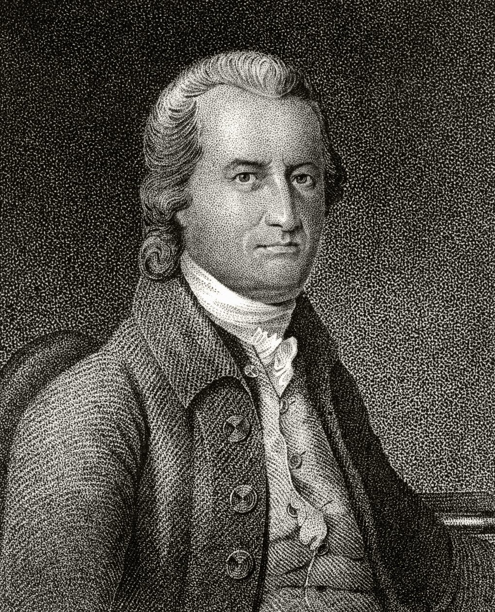 Oliver Wolcott, graviert von James Barton Longacre von American School