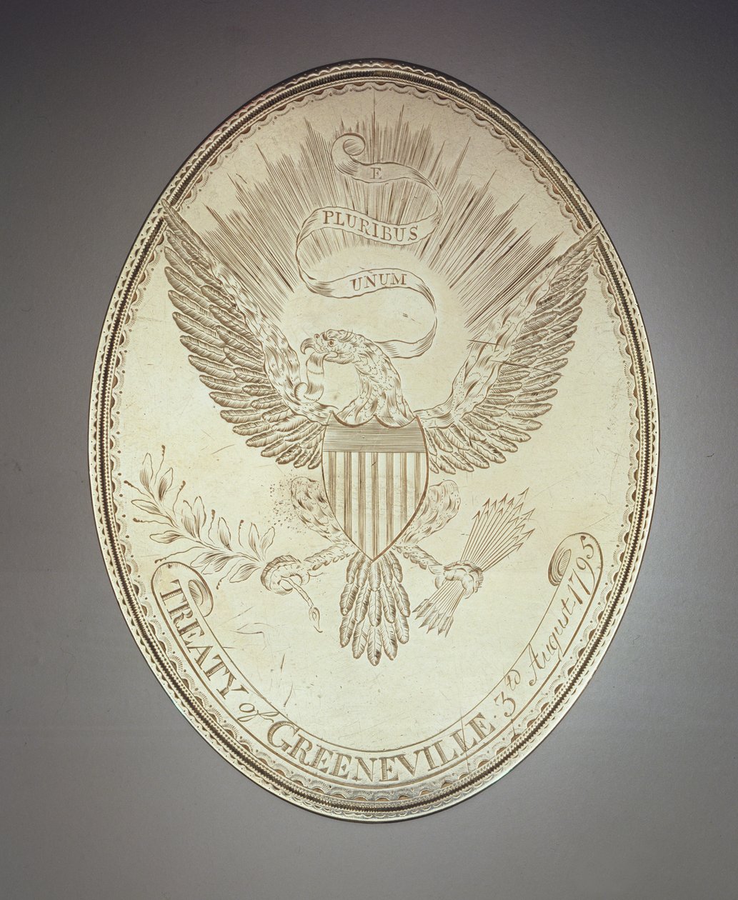 Friedensmedaille von Greeneville, 1795 von American School