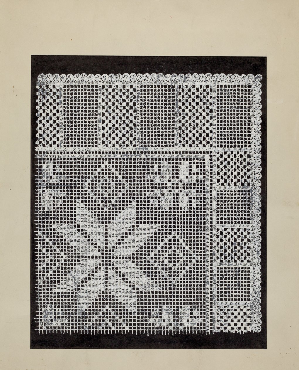 Hardanger-Spitze von American 20th Century