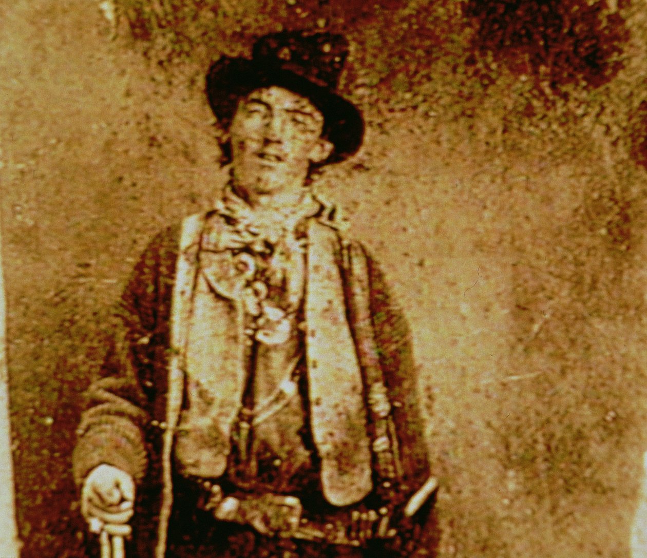 Billy The Kid (1859-81) ca. 1880 (Kopie des Original-Tintype) von American Photographer