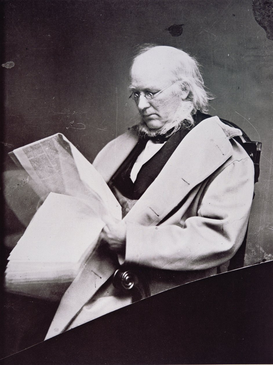 Horace Greeley (1811-72) von American Photographer