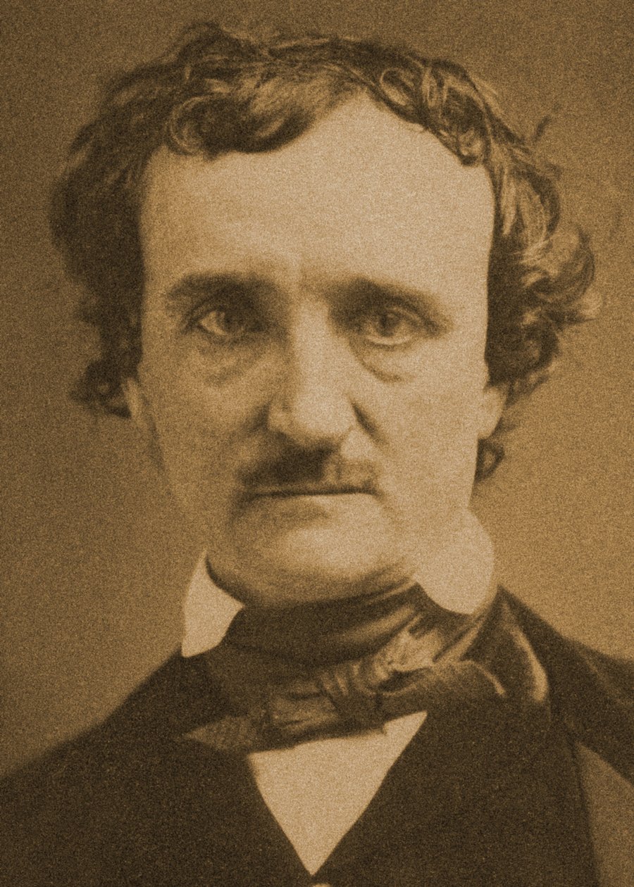 Porträt von Edgar Allan Poe, 1849 (Daguerreotypie) von American Photographer