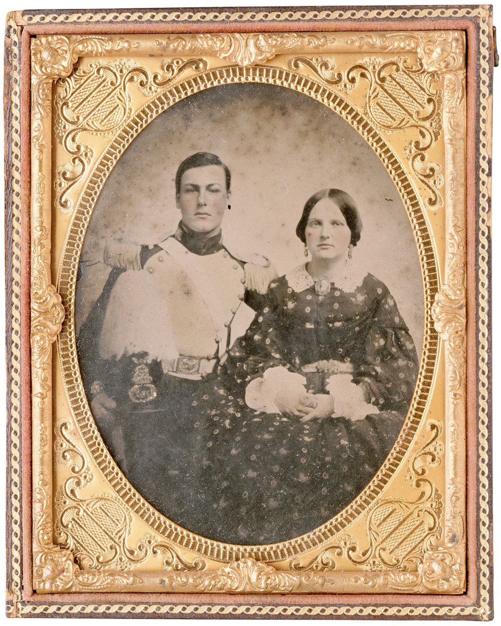 Porträt von Hamilton Branch und einer unbekannten Frau von American Photographer