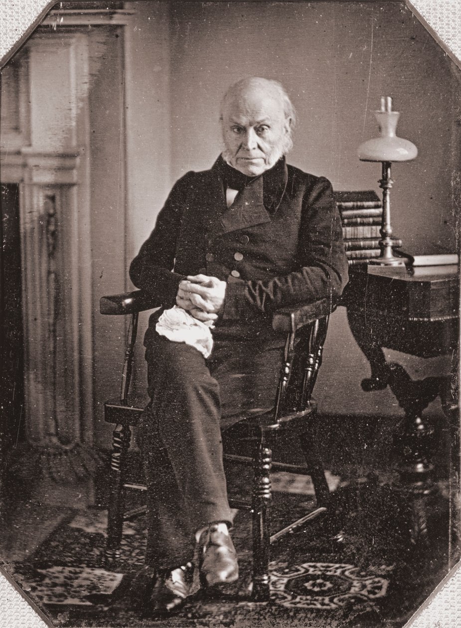 Porträt von John Quincy Adams, ca. 1840er Jahre von American Photographer