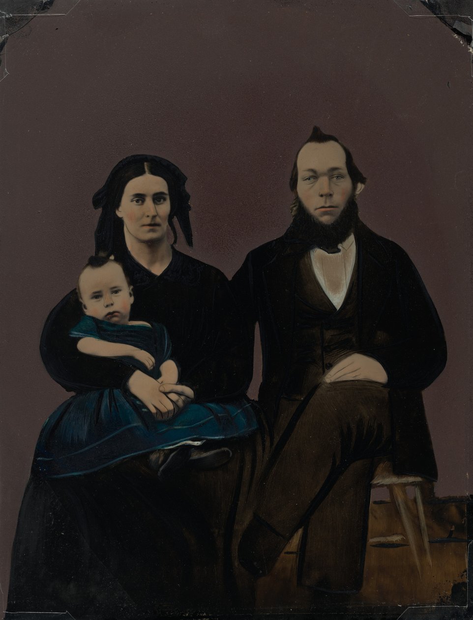 Porträt einer Familie von American Photographer