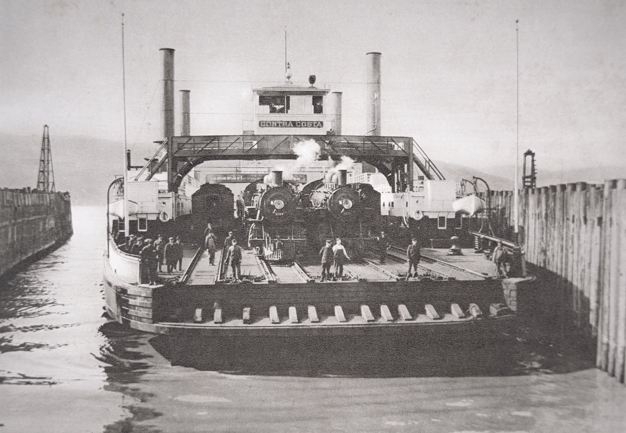 Die Contra Costa Fähre, ca. 1920 von American Photographer