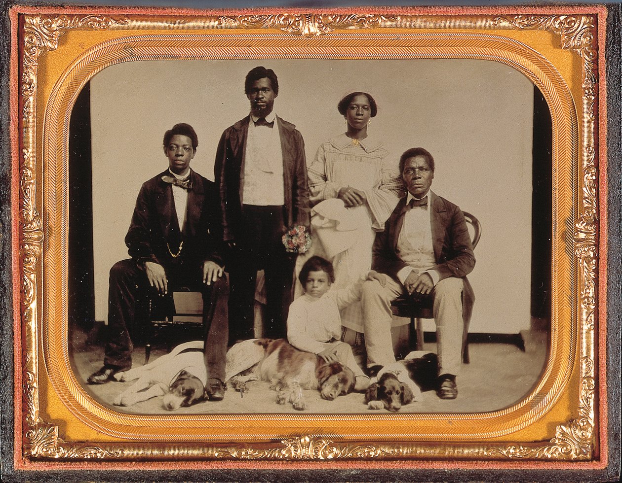 Die Hochzeitsszene, ca. 1860 von American Photographer