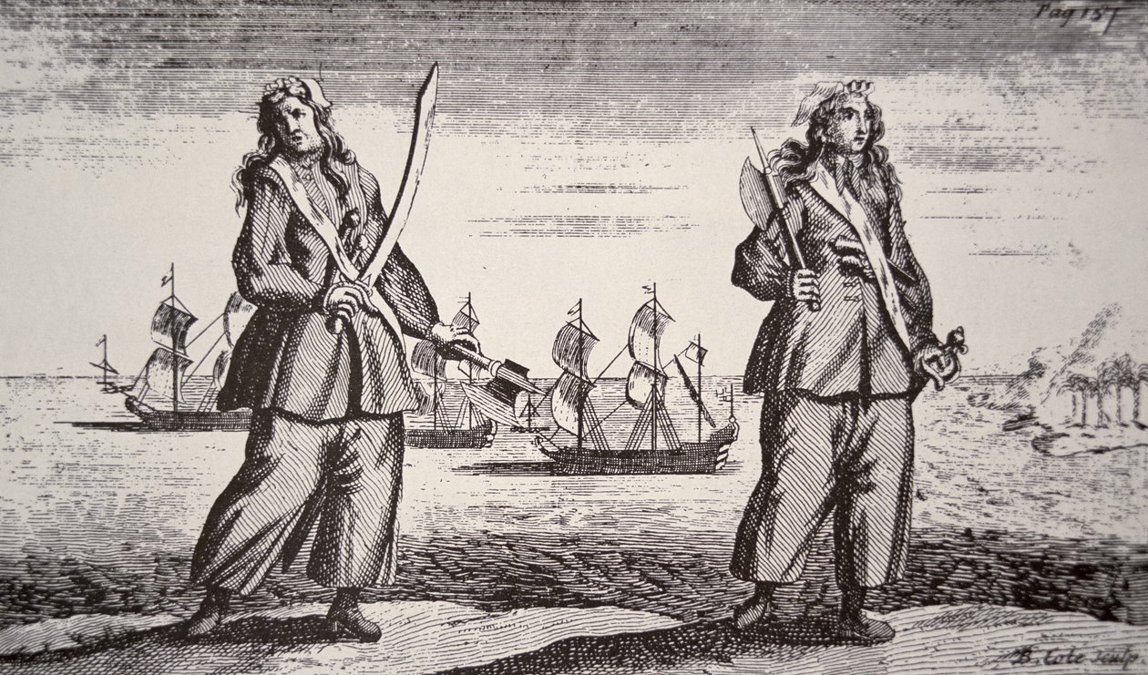 Anne Bonny und Mary Read von American School