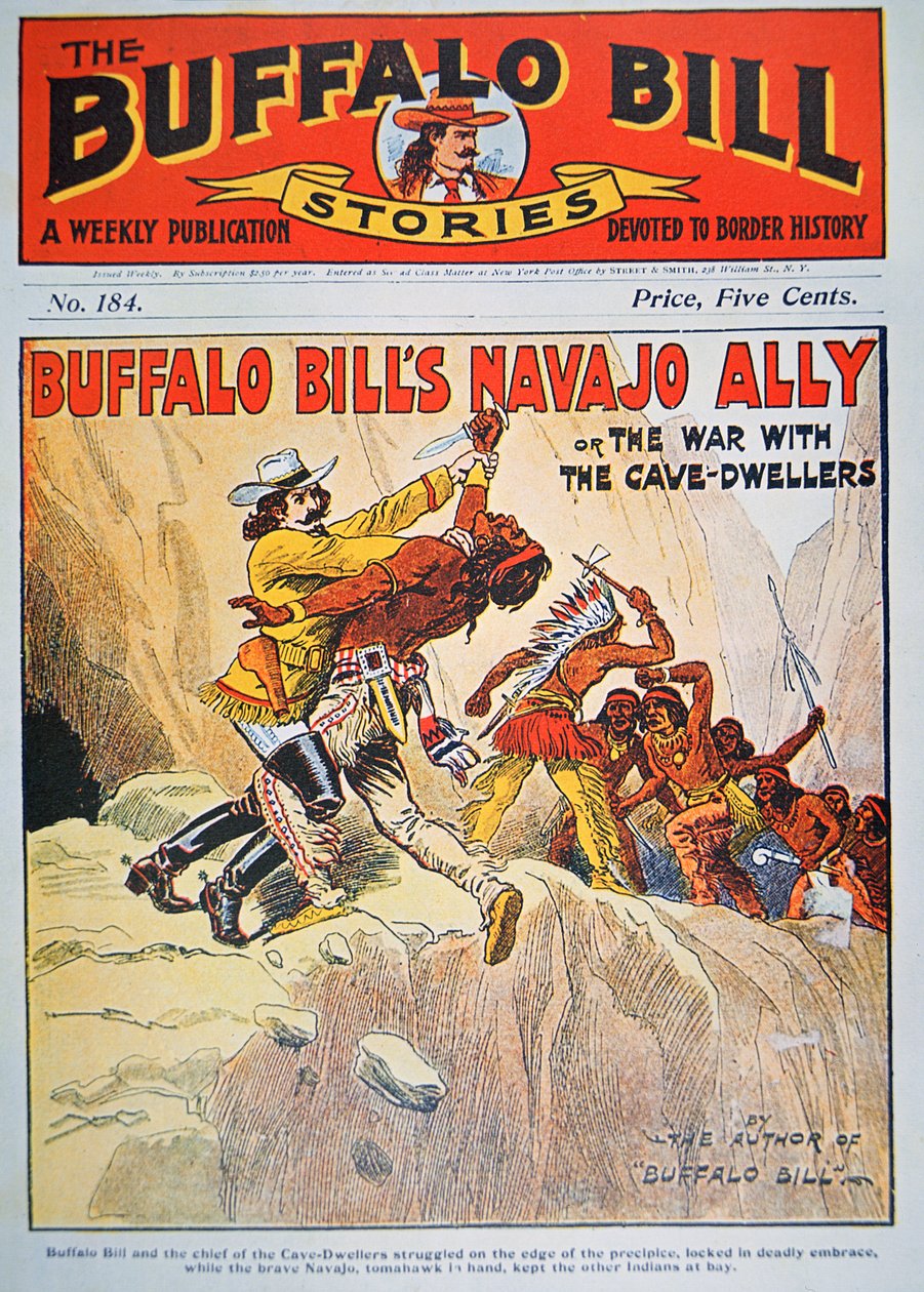 Buffalo Bills Navajo-Verbündeter, Titelillustration aus 