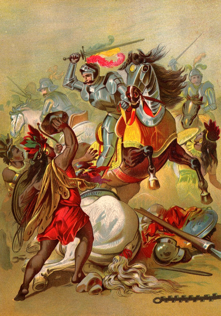Cortes und die Eroberung Mexikos von American School