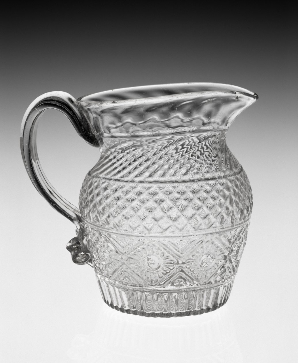 Sahnekrug, ca. 1820-1840 von American School