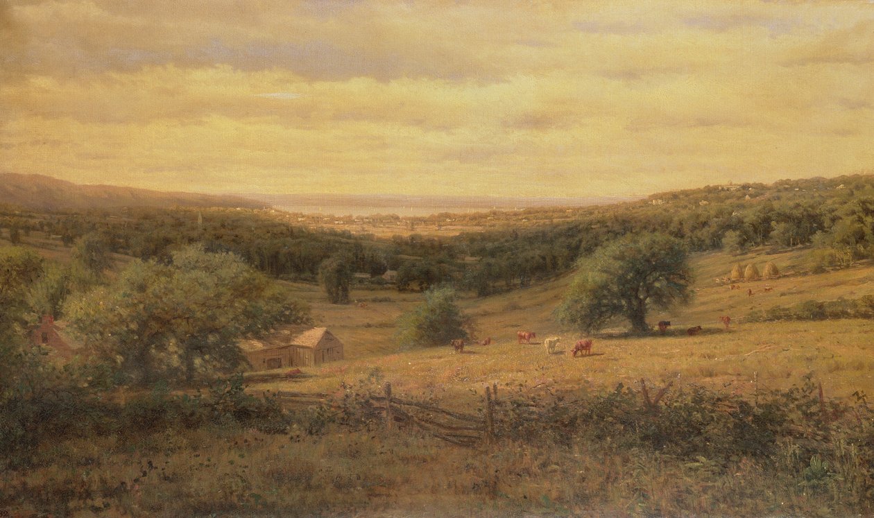 Hudson River Ansicht von American School