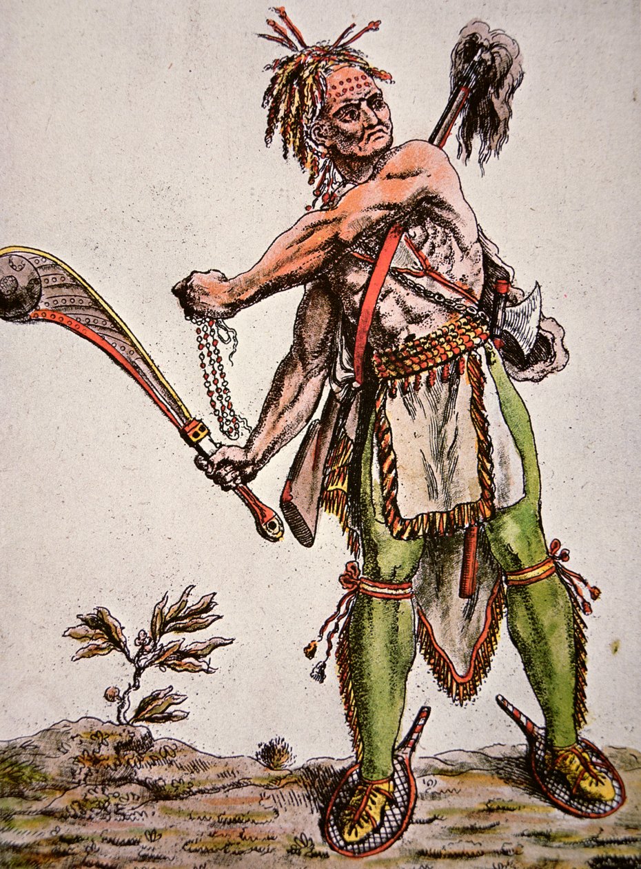 Irokesenkrieger von American School