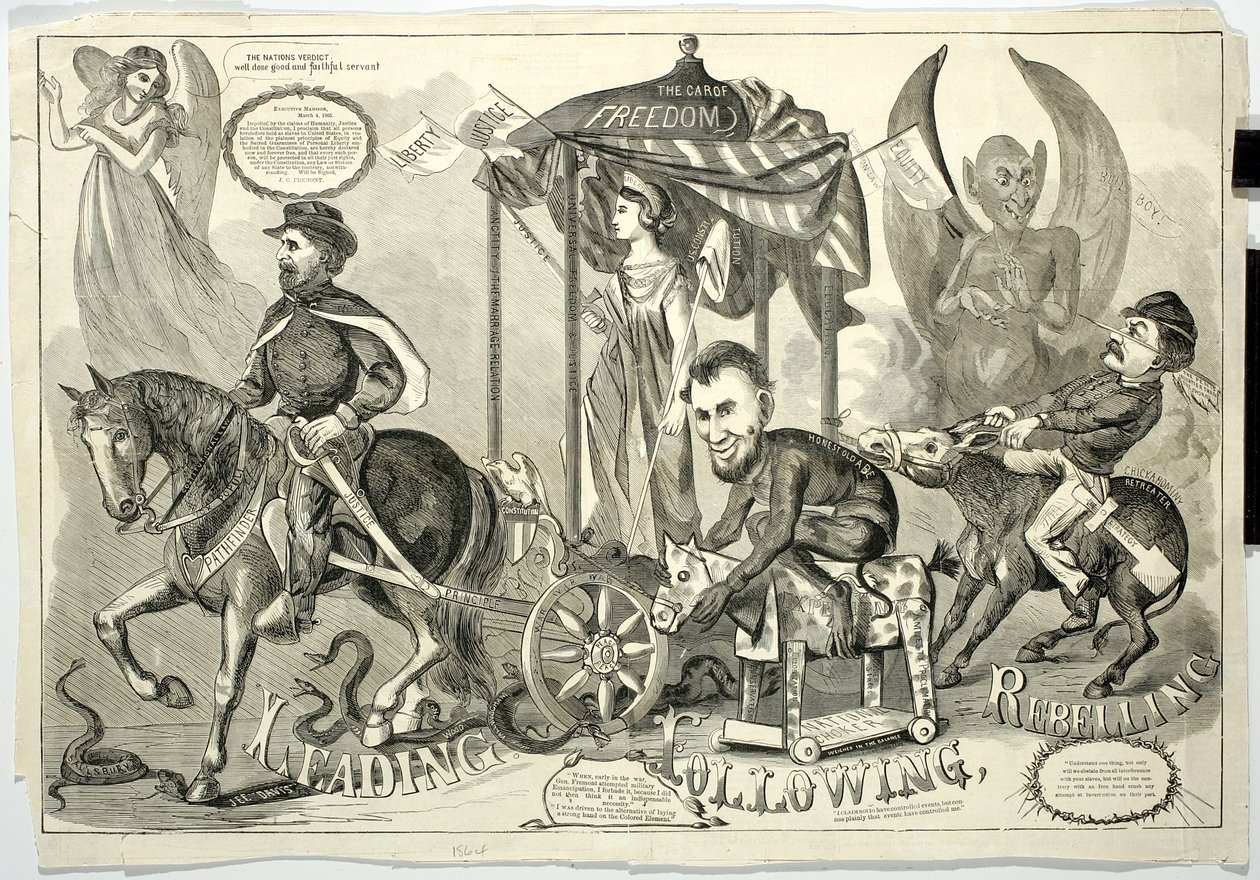Führen, Folgen, Rebellieren, 1864 von American School