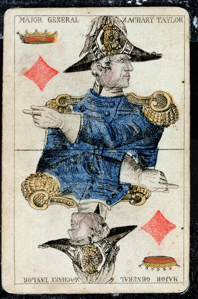 Spielkarte: König der Karo von American School