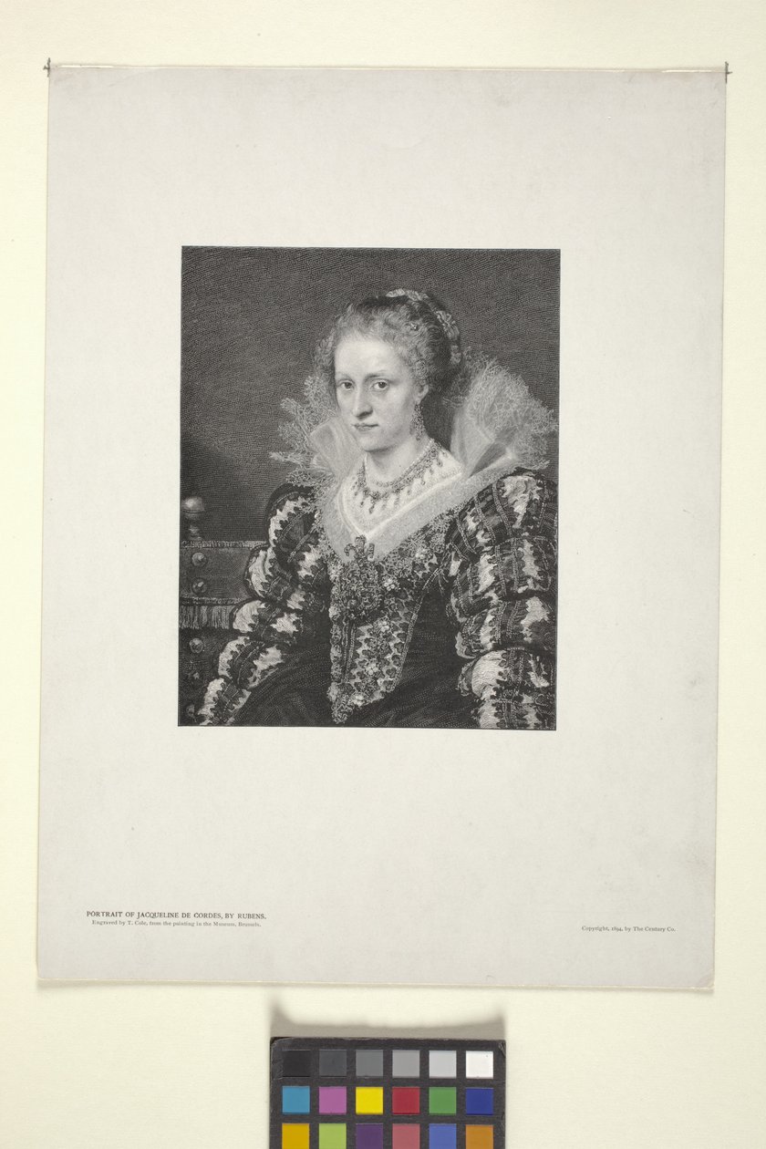 Porträt von Jacquelin De Cordes von American School