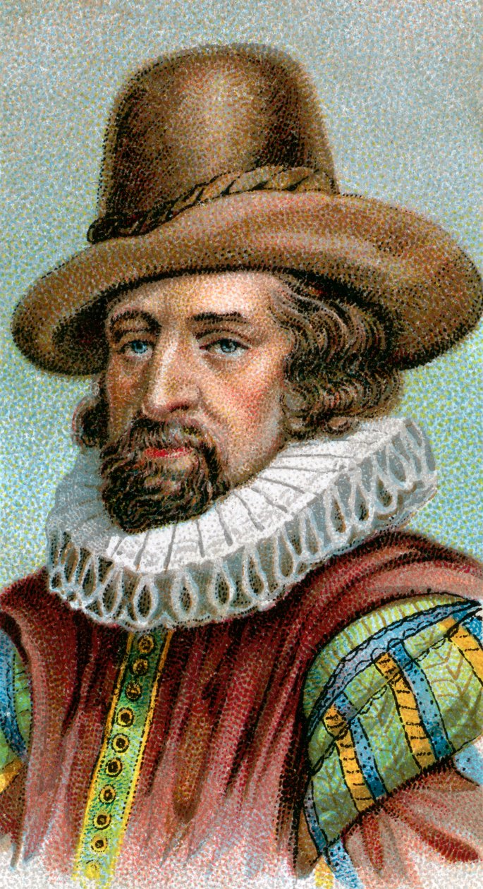 Porträt von Francis Bacon von American School