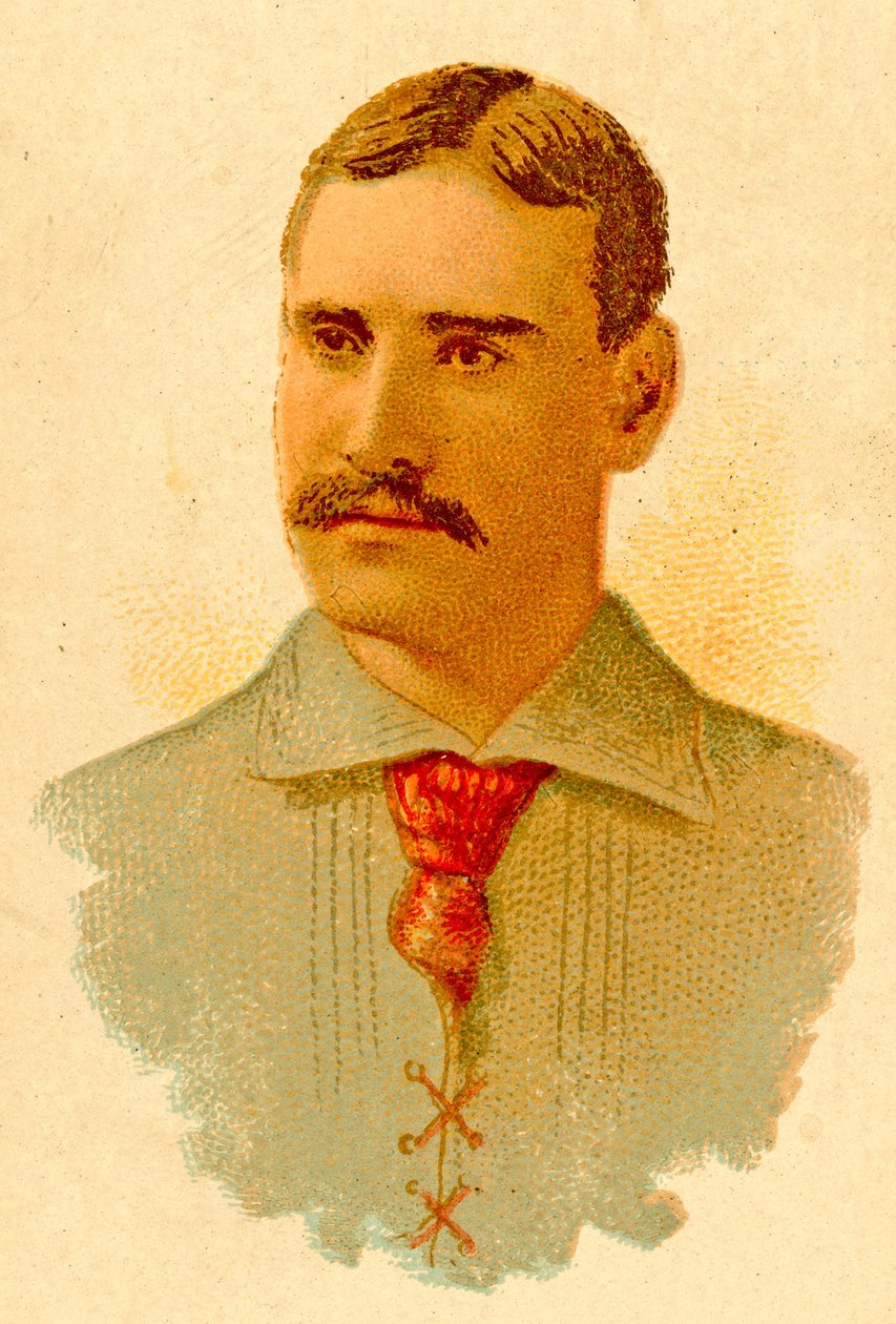Porträt von Joseph Mulvey, 1887 von American School