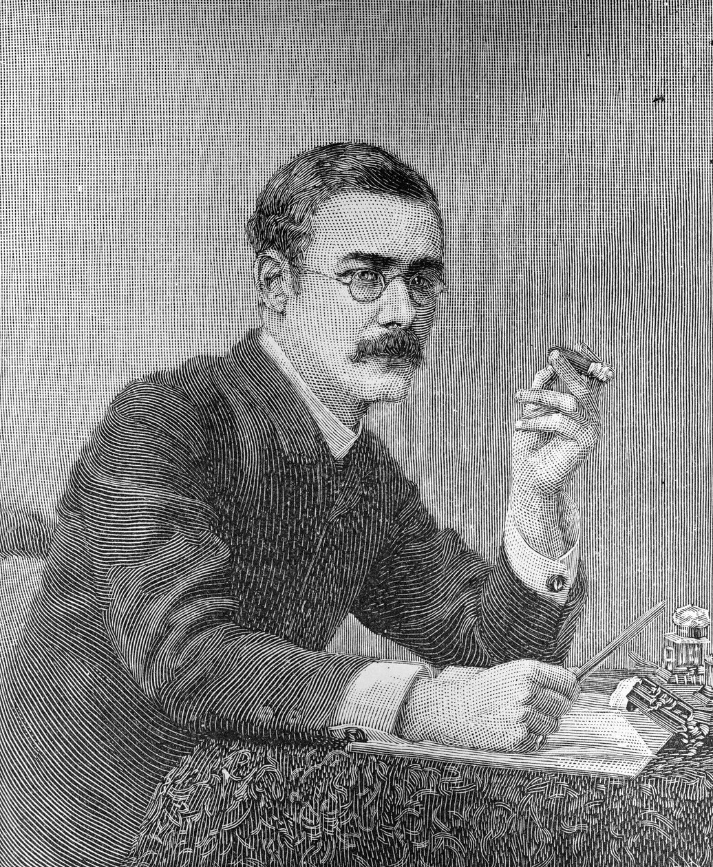 Rudyard Kipling (1865-1936) 1890 von American School