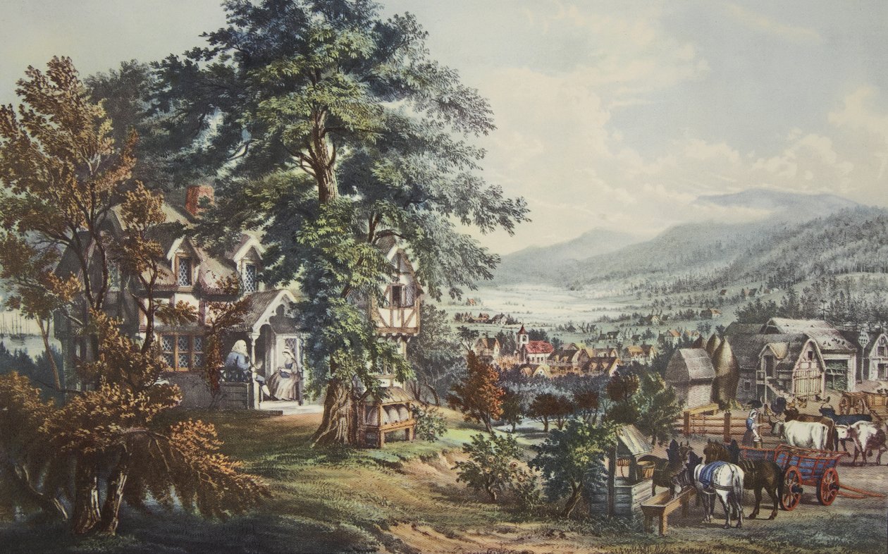 Das Heim von Evangeline, Im Akadischen Land von American School