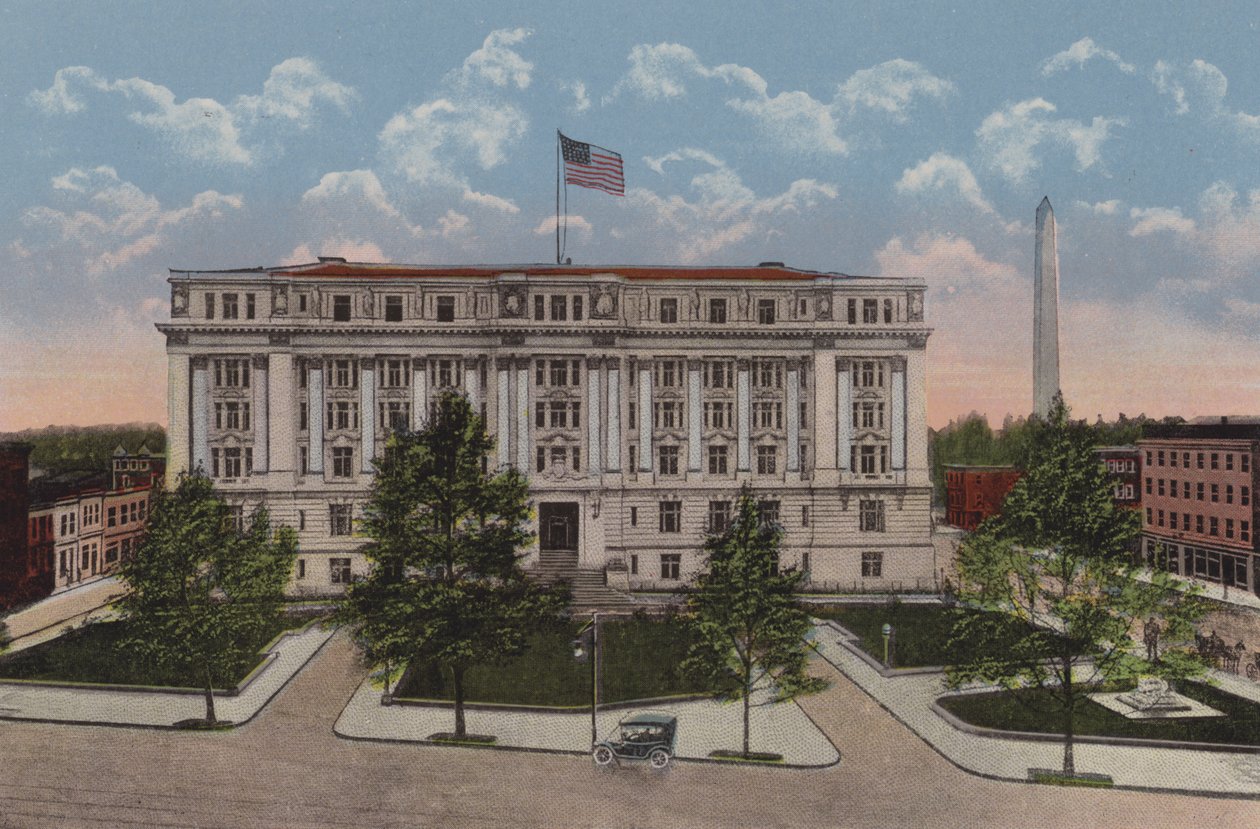 Das Municipal Building, Washington DC von American School
