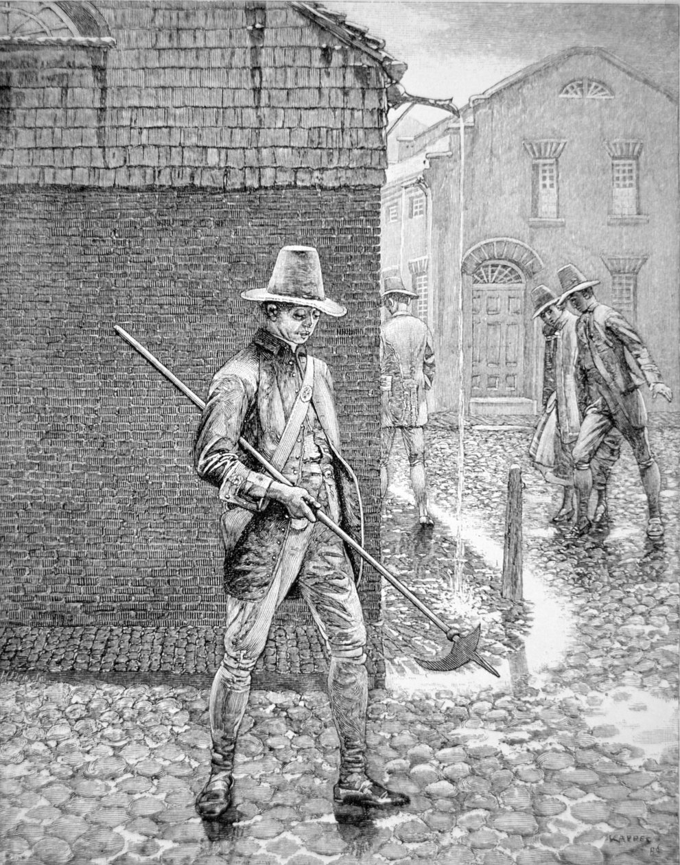 Der New Yorker Polizist von 1693 von American School