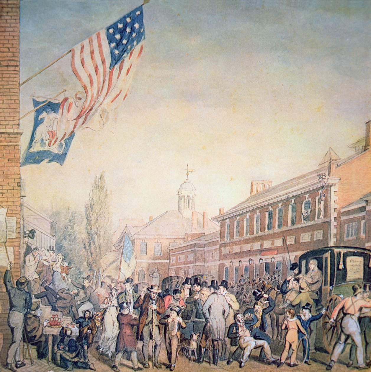 Wahlen in Philadelphia von American School