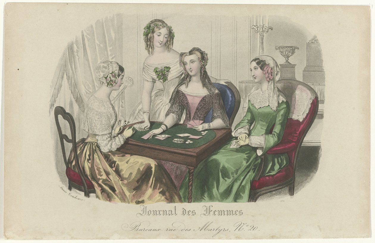 Journal des Femmes, ca. 1840, No. 1575 von Anaïs Colin Toudouze