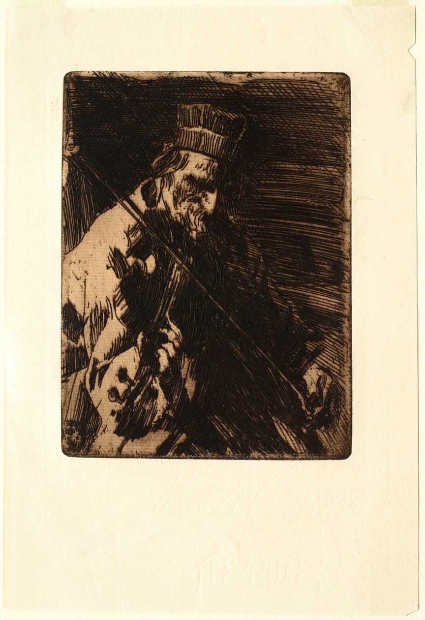 Dorfgeiger von Anders Leonard Zorn