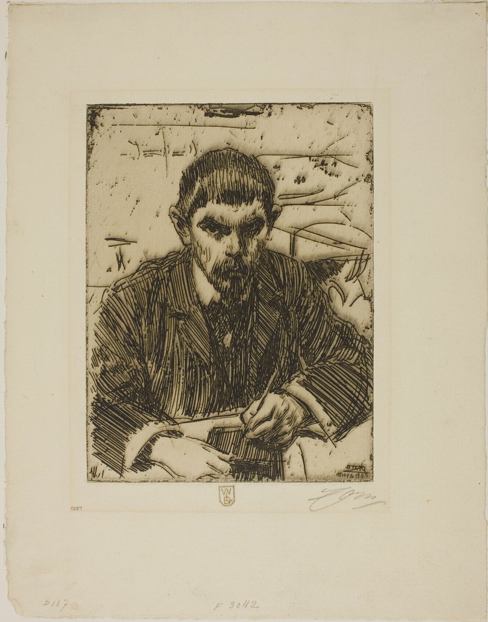 Albert Engström von Anders Zorn