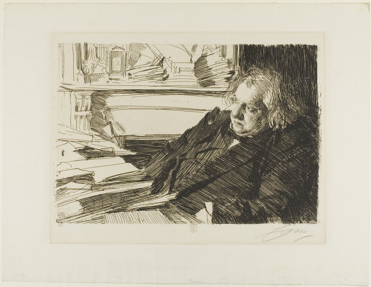 Ernest Renan von Anders Leonard Zorn
