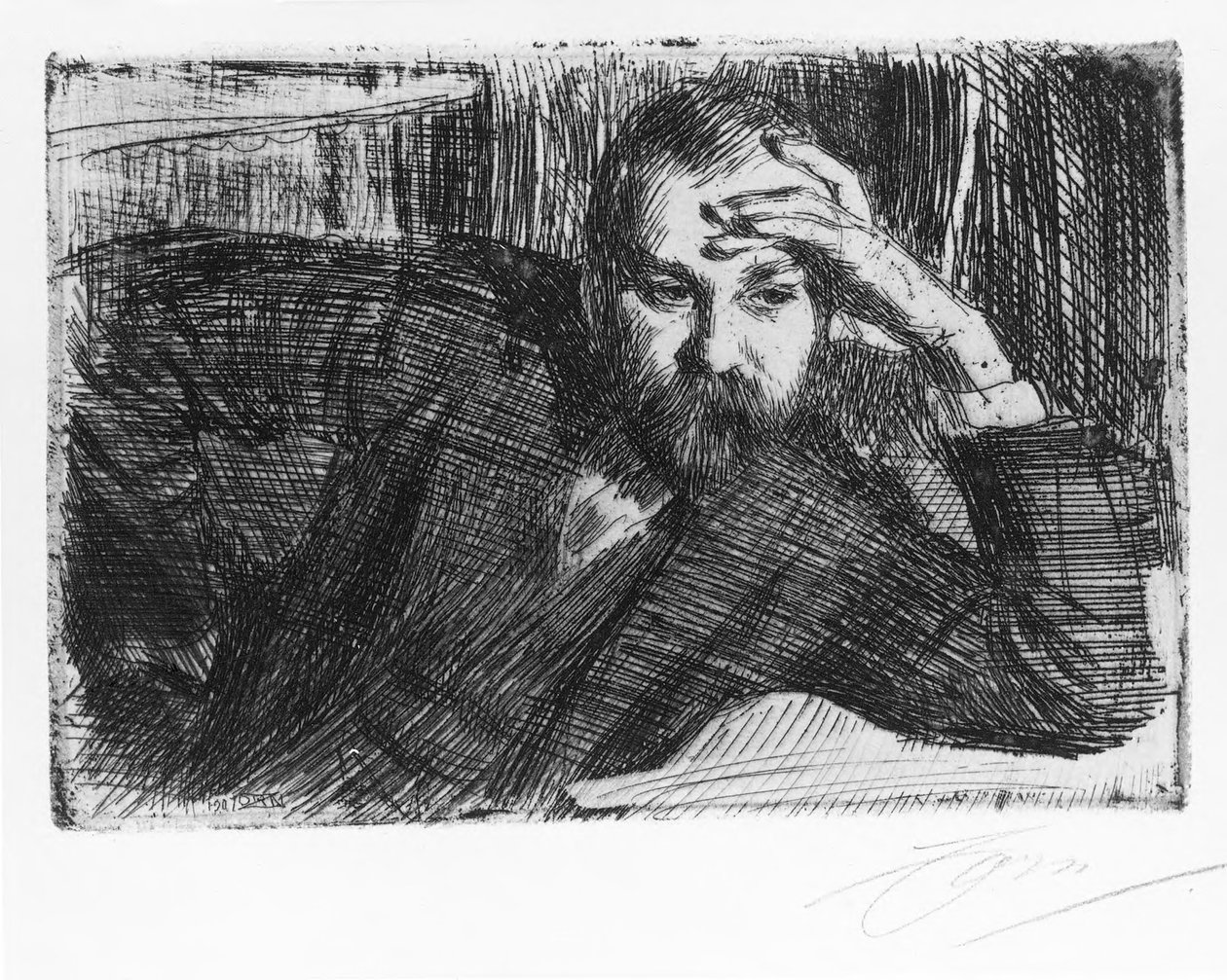 Fredrik Martin von Anders Zorn