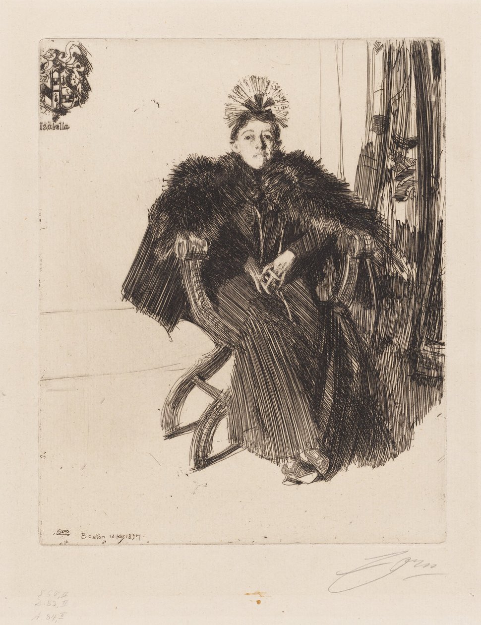Isabella Gardner von Anders Zorn