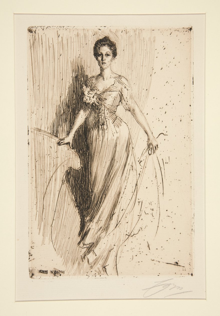 Miss Ludman von Anders Leonard Zorn