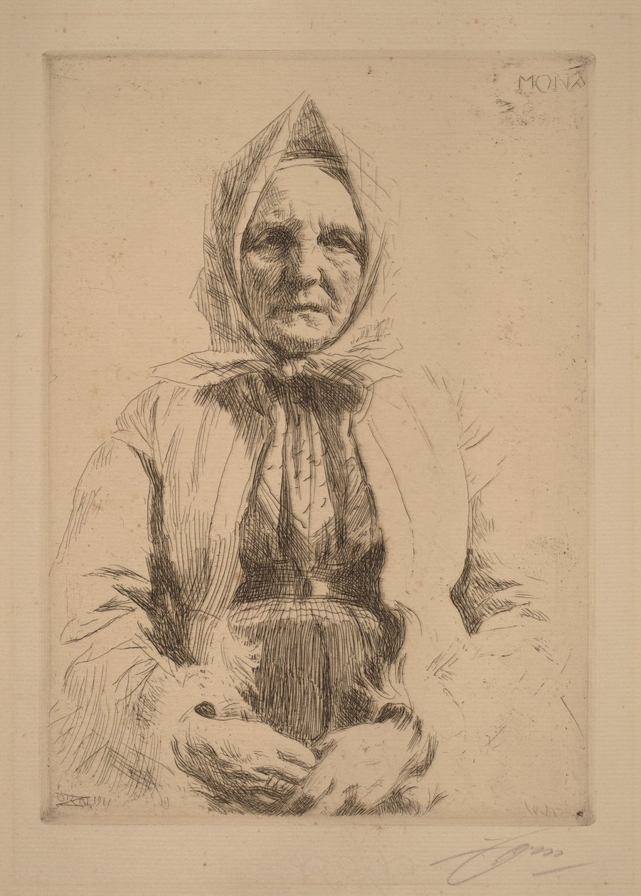 Mona von Anders Zorn