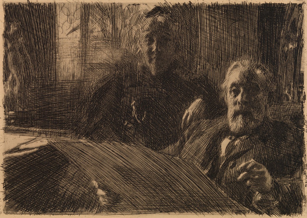 Ohne Titel von Anders Zorn