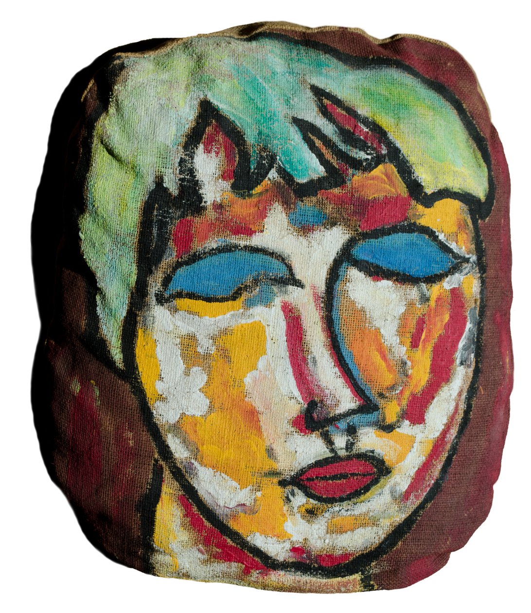 Empörung über Modigliani - Blauäugiges Mädchen von Ando Gilardi