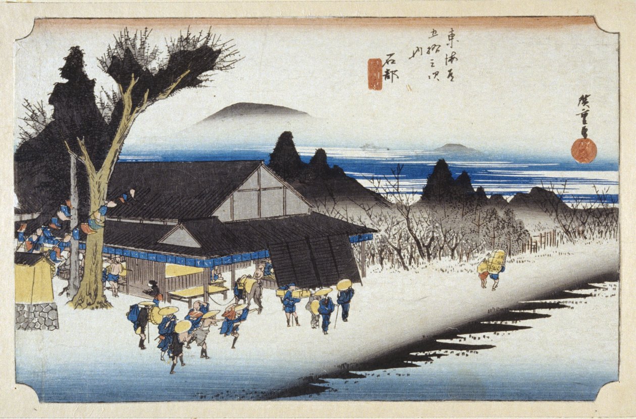 Ishibe von Ando or Utagawa Hiroshige