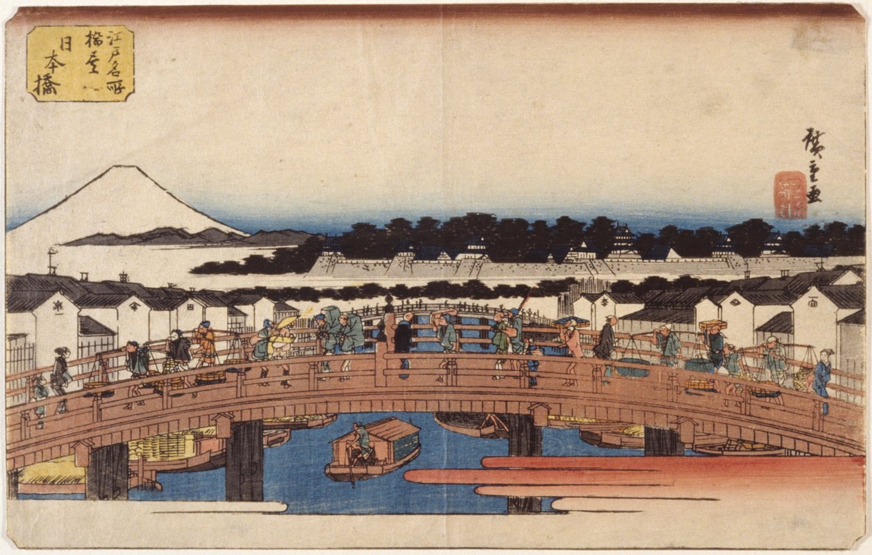 Nihonbashi von Ando or Utagawa Hiroshige