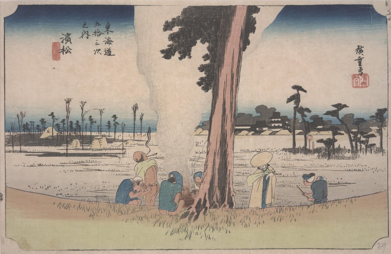 Winterszene von Ando or Utagawa Hiroshige