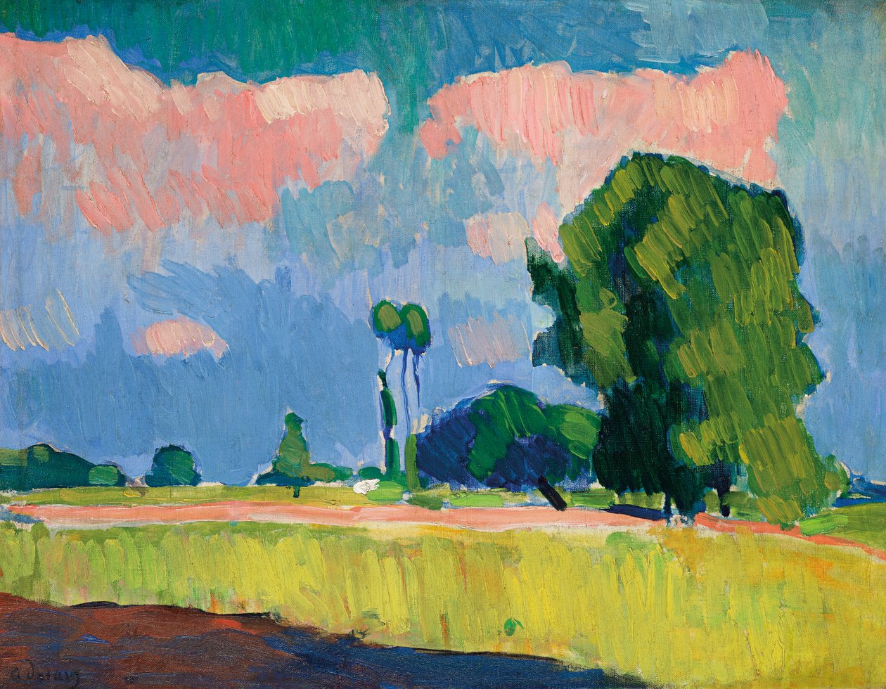 Umgebung von Chatou von Andre Derain