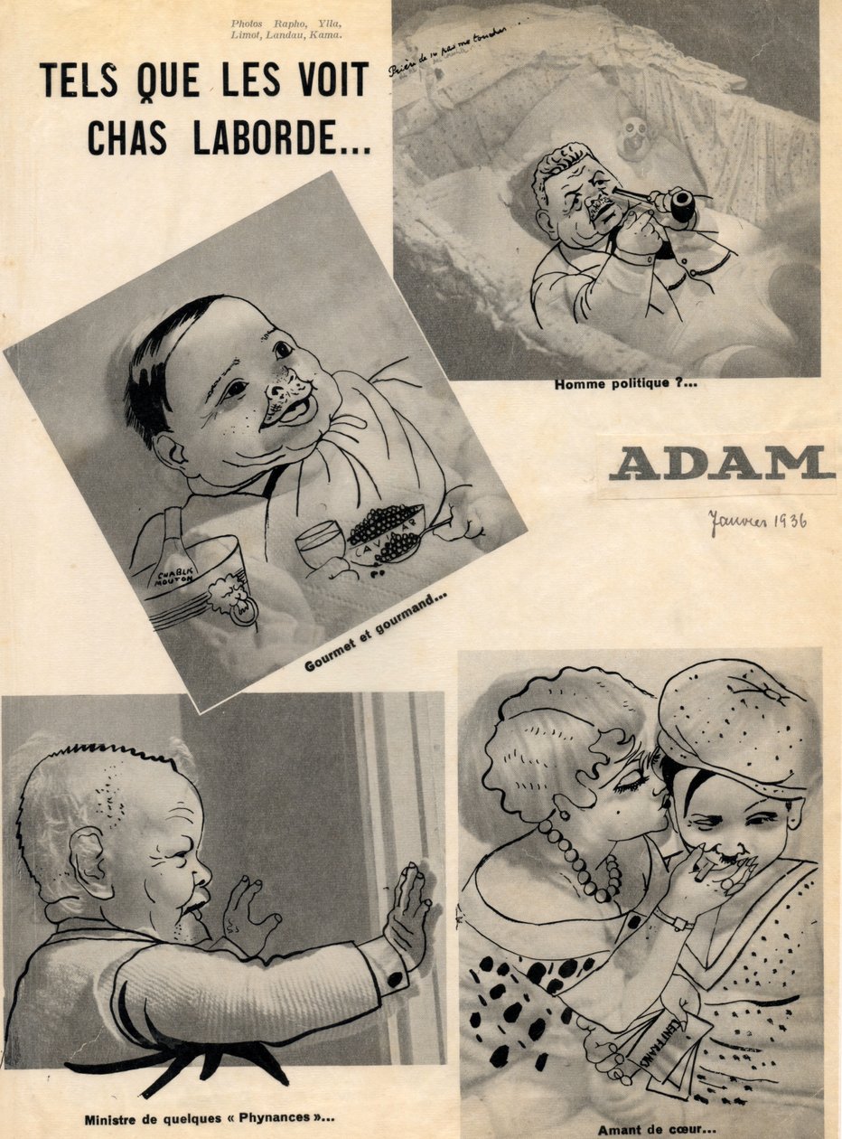 Édouard Herriot, Staatsminister, Édouard Daladier, Verteidigungsminister und Marcel Régnier, Finanzminister, in 