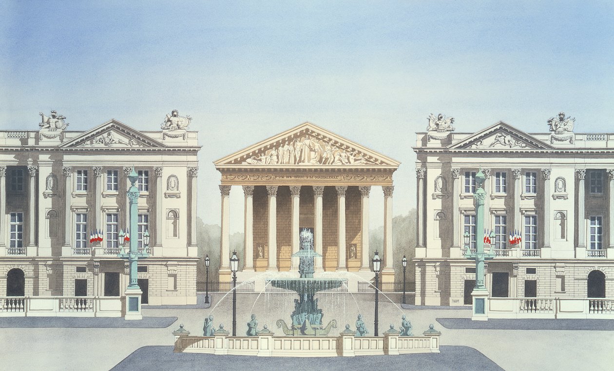 Place de la Concorde, Paris von Andras Kaldor